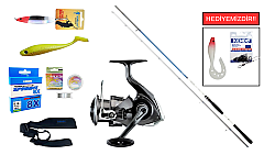 Daiwa New Spitfire Seabass 2.70m 14-56gr&Daiwa Crossfire 26 LT 4000C Spin Seti - Daiwa