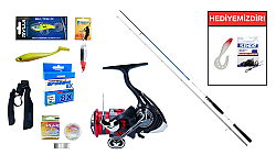 Daiwa New Spitfire Seabass 2.70m 14-56gr&Daiwa Ninja 23 LT 4000 C Spin Seti - Daiwa