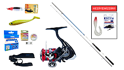 Daiwa New Spitfire Seabass 2.70m 14-56gr&Daiwa Ninja 23 LT 4000 C Spin Seti - Daiwa
