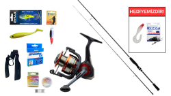 Daiwa Ninja 256cm 10-35gr&Savage Gear SG2 4000 FD 5+1BB Spin Seti - Daiwa