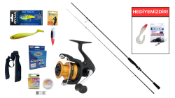 Daiwa Ninja 256cm 10-35gr&Shimano FX 2500 FC Spin Seti - Shimano