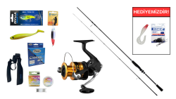 Daiwa Ninja 256cm 10-35gr&Shimano FX 4000 FC Spin Seti - Daiwa