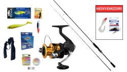 Daiwa Ninja 256cm 10-35gr&Shimano FX C3000 FC Spin Seti - Daiwa