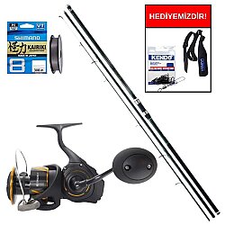 Daiwa Procaster 4.20m 100-250gr&Daiwa BG 27 SW 6000 P Profesyonel Surf Seti - Daiwa
