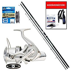 Daiwa Procaster 4.20m 100-250gr&Daiwa Crosscast S20 35 SCW 5000 C QD Profesyonel Surf Seti - Daiwa