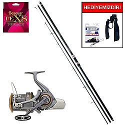 Daiwa Procaster 4.20m 100-250gr&Daiwa Crosscast S24 45 SCW 5000 C QD Kurşun Arkası Set - Daiwa
