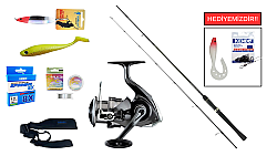 Daiwa Revros 2.74m 14-42 gr&Daiwa Crossfire 26 LT 4000C Spin Seti - Daiwa