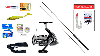 Daiwa Revros 2.74m 14-42 gr&Daiwa Crossfire 26 LT 4000C Spin Seti - 1