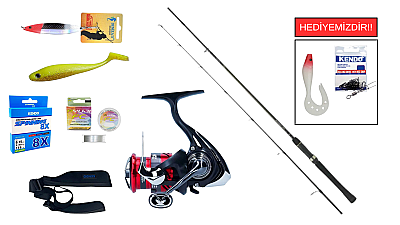 Daiwa Revros 2.74m 14-42 gr&Daiwa Ninja 23 LT 4000 C Spin Seti - 1