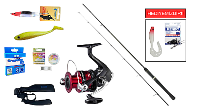 Daiwa Revros 2.74m 14-42 gr&Shimano Sienna 4000 FG Spin Seti - 1