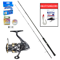 Daiwa Revros 2.74m 14-42 gr&Shimano Ultegra FD 4000 XG Spin Seti - Shimano