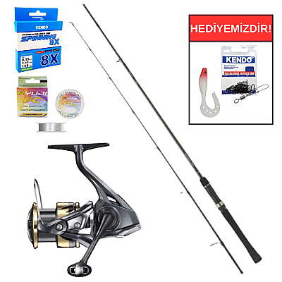 Daiwa Revros 2.74m 14-42 gr&Shimano Ultegra FD 4000 XG Spin Seti - 1