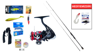 Daiwa RX Lure Game BF 2.70m 10-35gr&Daiwa Ninja 23 LT 4000 C Spin Seti - 1