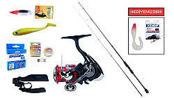 Daiwa RX Lure Game BF 2.70m 10-35gr&Daiwa Ninja 23 LT 4000 C Spin Seti - Daiwa