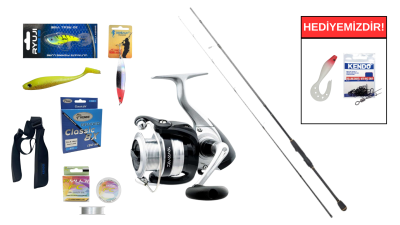 Daiwa RX Lure Game BF 2.70m 10-35gr&Daiwa Strikeforce 4000 B Spin Seti - 1