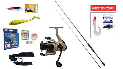Daiwa RX Lure Game BF 2.70m 10-35gr&Okuma Outrax OR-4000SGA 1+1BB Spin Seti - 1