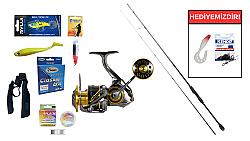 Daiwa RX Lure Game BF 2.70m 10-35gr&Ryuji Ares X 4000M 5+1BB Spin Seti - Daiwa