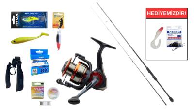Daiwa RX Lure Game BF 2.70m 10-35gr&Savage Gear SG2 4000 FD 5+1BB Spin Seti - 1