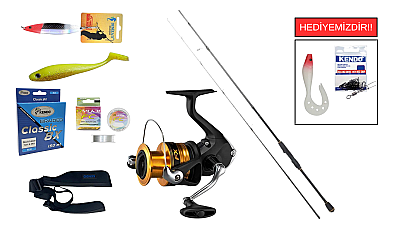 Daiwa RX Lure Game BF 2.70m 10-35 Gr&Shimano FX C3000 FC Spin Seti - 1