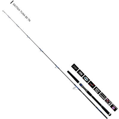 Daiwa Saltiga 80 Tuna 244cm 30-100 Olta Kamışı - 1