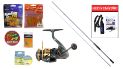 Daiwa Samurai RF 2.06M 0,5-6Gr&Ryuji Enjoy X 500S 6+1BB LRF Seti - Daiwa