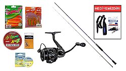 Daiwa Samurai RF 2.06M 0,5-6Gr&Ryuji Voltage 800 5+1 LRF Seti - Daiwa