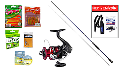  Daiwa Samurai RF 2.06M 0,5-6Gr&Shimano Sienna 500 FG LRF Seti - Shimano