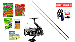 Daiwa Samurai RF 2.28m 1-12gr&Daiwa Crossfire 26 LT 1000 LRF Seti - Daiwa