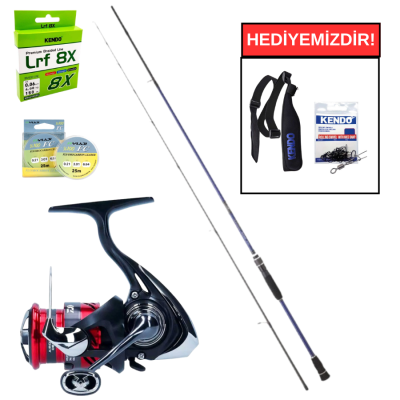 Daiwa Samurai RF 2.28m 1-12gr&Daiwa Ninja 23 LT 1000 LRF Seti - 1