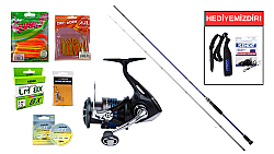 Daiwa Samurai RF 2.28m 1-12gr&Shimano Nexave FI 1000 LRF Seti - Shimano
