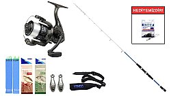 Daiwa Sensor Boat Blue 150cm 30-150&Dam Nova 6000 FD 1BB Tekne Seti - Daiwa