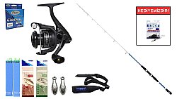 Daiwa Sensor Boat Blue 150cm 30-150&Okuma Revenger A RV-6000A Tekne Seti - Daiwa