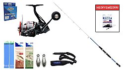 Daiwa Sensor Boat Blue 150cm 30-150&Ryuji Raptor 6000D 5+1BB Tekne Seti - Daiwa