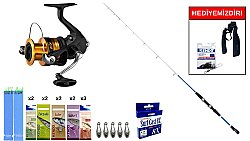 Daiwa Sensor Boat Blue 150cm 30-150&Shimano FX 4000 FC Tekne Seti - Daiwa