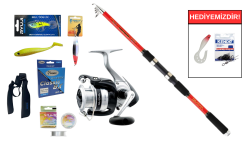 Daiwa Sweepfire Mini 2.70m 15-50gr&Daiwa Strikeforce 4000 B Teleskopik Spin Seti - Daiwa