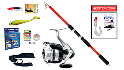 Daiwa Sweepfire Mini 2.70m 15-50gr&Daiwa Strikeforce 4000 B Teleskopik Spin Seti - Daiwa