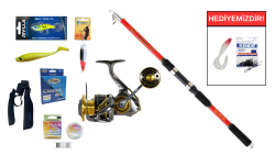 Daiwa Sweepfire Mini 2.70m 15-50gr&Ryuji Ares X 4000M 5+1BB Teleskopik Spin Seti - Daiwa