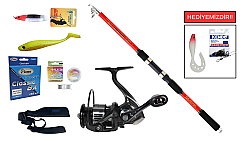 Daiwa Sweepfire Mini 2.70m 15-50gr&Ryuji Infinity 4000M 5+1BB Teleskopik Spin Seti - Daiwa