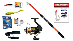 Daiwa Sweepfire Mini 2.70m 15-50gr&Shimano FX 4000 FC Teleskopik Spin Seti - Shimano