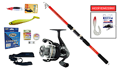 Daiwa Sweepfire Mini 3.00m 20-60gr&Okuma Revenger RV-40 FD Teleskopik Spin Seti - Daiwa