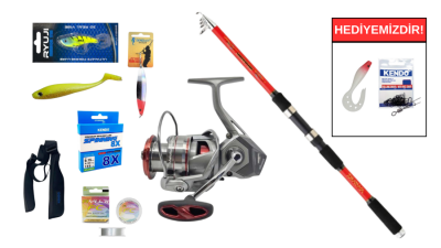 Daiwa Sweepfire Mini 3.60m&Okuma Metolius MTL-4000A Teleskopik Spin Seti - 1