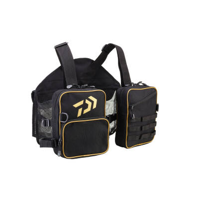 DAIWA WADING YELEK, BLACK-GOLD 46*38CM - 1