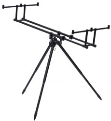 Dam Alu Trı Pod Matt Black 4 Rod - DAM