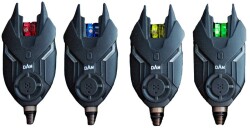 DAM Bite Alarm TF Bite Alarm Set 4+1 Red Blue Yellow Green - DAM