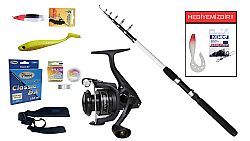  Dam Nova Expedition 9'0''/2.70M 20-40Gr&Okuma Revenger A RV-4000A Teleskopik Spin Seti - Okuma