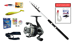 Dam Nova Expedition 9'0''/2.70M 20-40GR&Okuma Revenger RV-40 FD Teleskopik Spin Seti - DAM