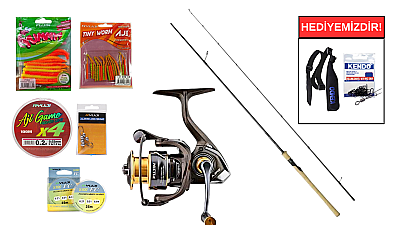 Dam Yagı Classic Spin 2.10 m 2-8 gr&Fujin Ajime 500 LRF Seti - 1