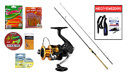 Dam Yagı Classic Spin 2.10 m 2-8 gr&Shimano LRF Makina FX 1000 FC LRF Seti - Shimano