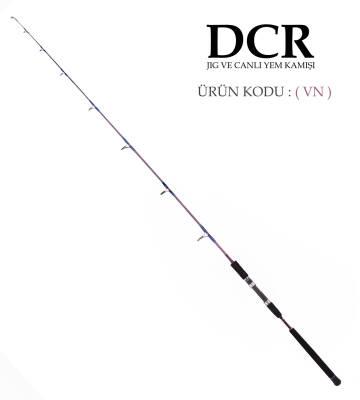 DCR HİLAL JIG VE CANLI YEM KAMIŞI 185 CM 100-300 MOR - 1