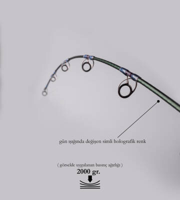DCR HİLAL JIG VE CANLI YEM KAMIŞI 185 CM 100-300 MOR - 4
